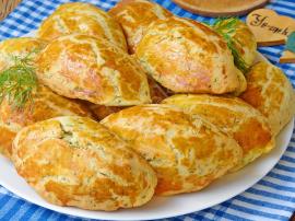 Pastane Usulü Dereotlu Poğaça