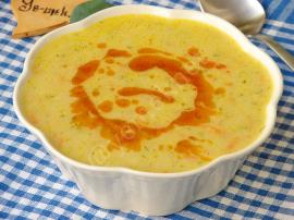 Patatesli Kabak Çorbası