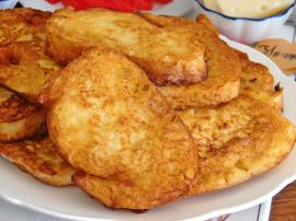 Sütlü Yumurtalı Ekmek Kızartması