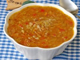 Kıymalı Lahana Çorbası