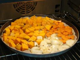 Fırınlanmış Bal Kabağı Çorbası