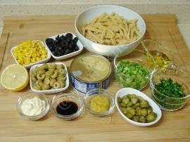 Makarnalı Ton Balığı Salatası