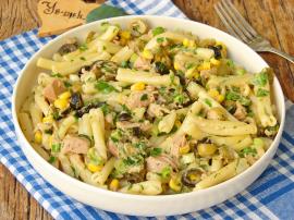 Makarnalı Ton Balığı Salatası
