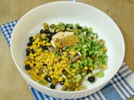 Makarnalı Ton Balığı Salatası