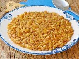 Hem Lezzetli Hem Bereketli, Bu Yemek Böyle Bir Başka Güzel Oluyor : Pirinçli Mercimek Yemeği
