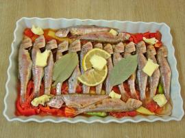 Fırında Tekir Balığı