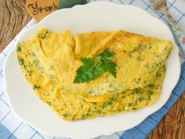 Maydanozlu Omlet
