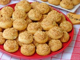 Susamlı Kurabiye