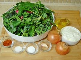 Yoğurtlu Ot Kavurması