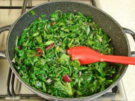 Yoğurtlu Ot Kavurması