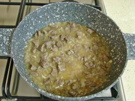 Etli Taze Bakla Yemeği