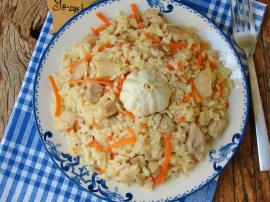 Tavuklu Özbek Pilavı