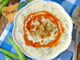 Taze Bakla Çorbası