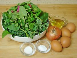 Yumurtalı Ot Kavurması