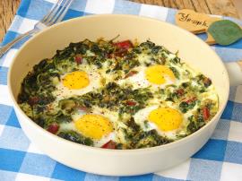Yumurtalı Ot Kavurması