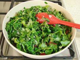 Yumurtalı Ot Kavurması