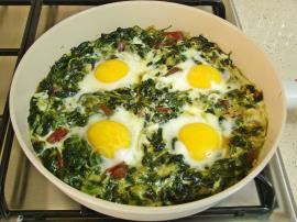 Yumurtalı Ot Kavurması