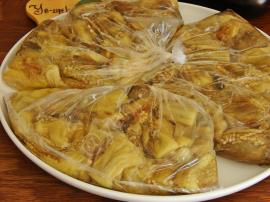 Buzlukta Közlenmiş Patlıcan Saklama