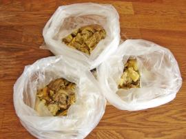 Buzlukta Közlenmiş Patlıcan Saklama