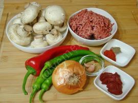 Kıymalı Mantar Yemeği