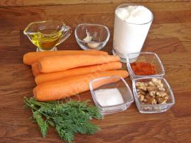 Cevizli Havuç Salatası