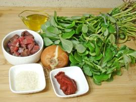 Etli Semizotu Yemeği