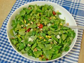 Peynirli Roka Salatası