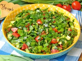 Çiriş Otu Salatası