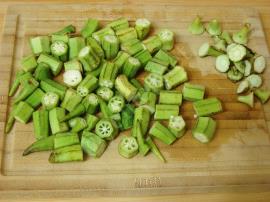 Fırında Çıtır Bamya