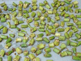 Fırında Çıtır Bamya