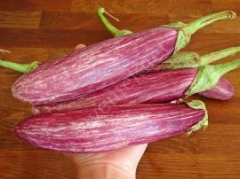 Fırında Mor Patlıcan Kızartması