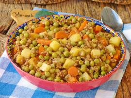 Kıymalı Garnitür Yemeği