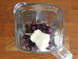 Yaban Mersinli Milkshake