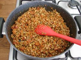 Bulgurlu Mercimek Yemeği