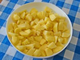 Fırınlanmış Patates Salatası