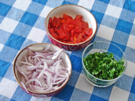 Fırınlanmış Patates Salatası