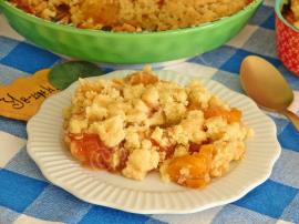 Şeftalili Crumble