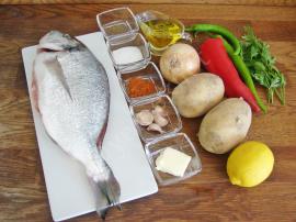 Fırında Çipura Fileto