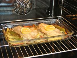 Fırında Çipura Fileto