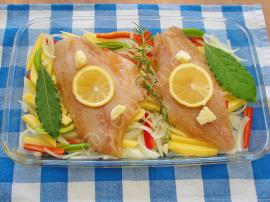 Fırında Çipura Fileto