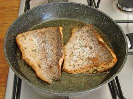 Somon Balığı Kızartması