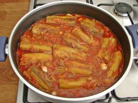 Etsiz Patlıcan Yemeği