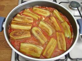 Etsiz Patlıcan Yemeği