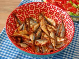 Fırında Sebzeli İstavrit