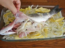 Fırında Sebzeli Levrek