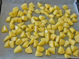 Karamelize Soğanlı Patates Salatası