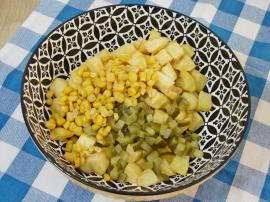 Karamelize Soğanlı Patates Salatası