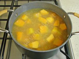 Kremalı Bal Kabağı Çorbası