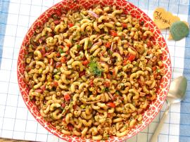 Soslu Makarna Salatası