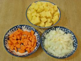 Mantarlı Sebze Çorbası